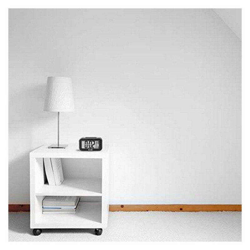 Rádio Despertador ELBE RD668N 4,4" Preto