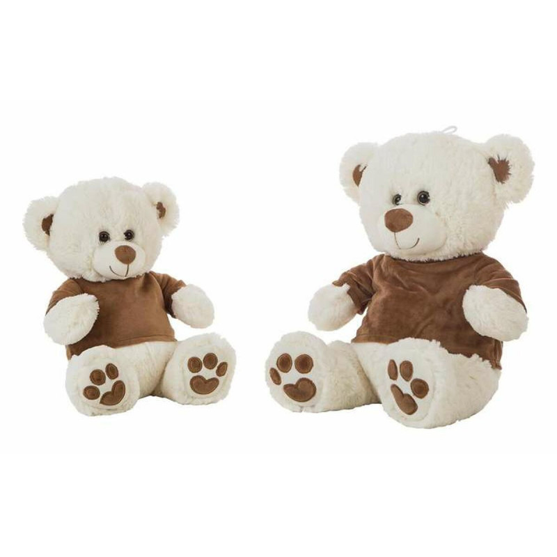 Peluche Urso Castanho Veludo 27cm