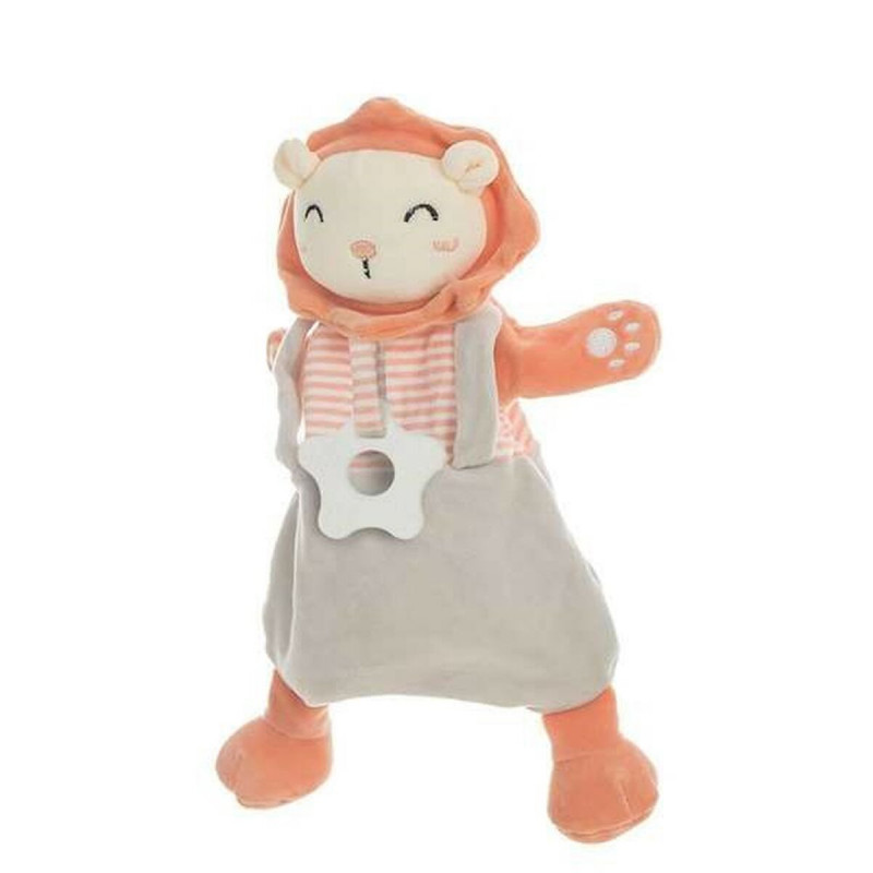Marioneta de Peluche Mordedor Guizo Leão 35 cm