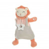 Marionnette en peluche Litière Hochet Lion 35 cm