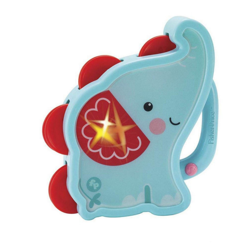 Giocattolo Musicale Fisher-Price Plastica Tamburello Interattivo