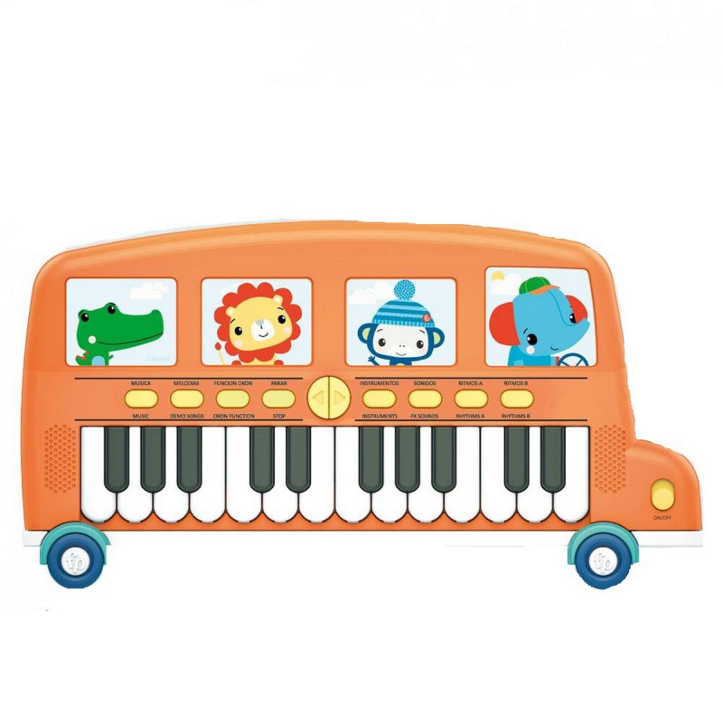 Spielzeug-Klavier Fisher-Price Elektronisches Klavier Bus