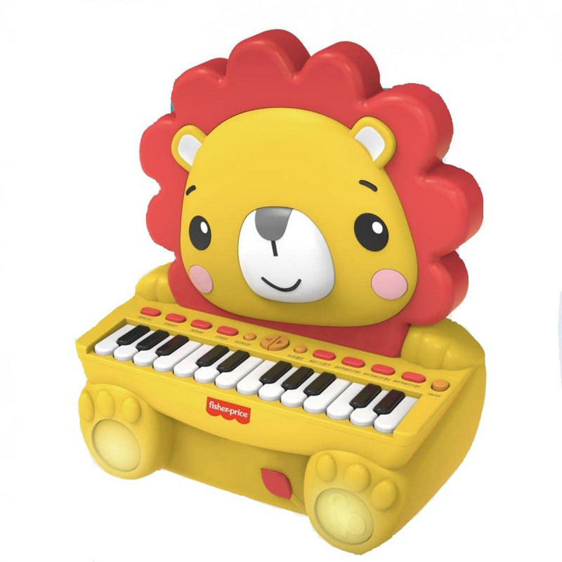 Pianoforte giocattolo Fisher-Price Pianoforte Elettrico Leone