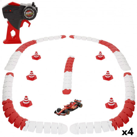 Fahrzeug Fernsteuerung Audi F1 2024 FERRARI SF-24 Schwarz Rot (4 Stück)