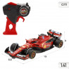 Carro Rádio Controlo Audi F1 2024 FERRARI SF-24 Preto Vermelho (4 Unidades)