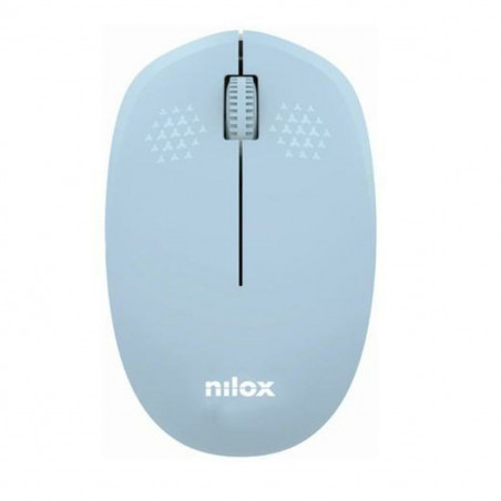 Souris Optique Sans Fil Nilox Bleu Noir 1000 dpi