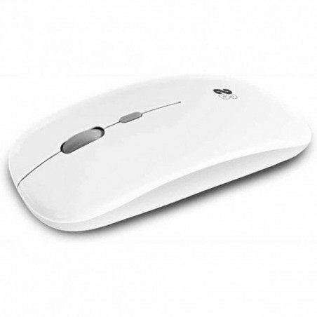 Mouse Bluetooth Wireless Subblim SUBMO-DFLAT21 Bianco 1600 dpi