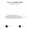 Wireless Bluetooth Mouse Subblim SUBMO-DFLAT21 White 1600 dpi