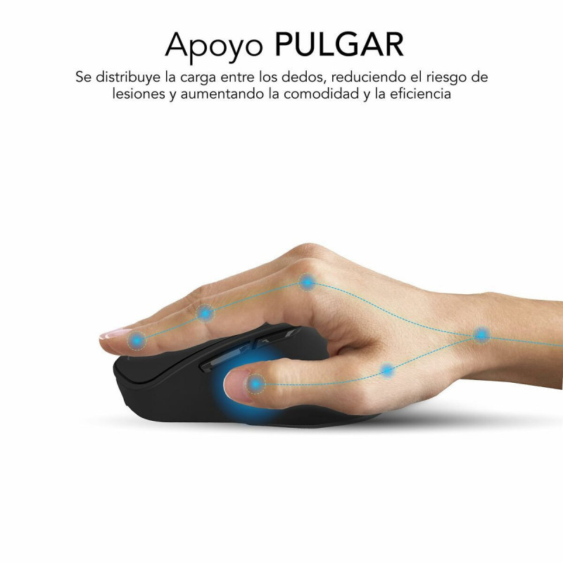 Mouse Ottico Mouse Ottico Subblim SUBMO-EDCON01 Nero 2400 dpi