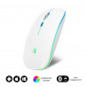 Souris Bluetooth Sans Fil Subblim SUBMO-LDFLAT2 Blanc 1600 dpi