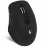 Wireless Mouse Subblim SUBMO-EDCUR01 Black 1600 dpi