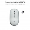 Mouse senza Fili Subblim SUBMO-RFM0001 Argentato 1600 dpi