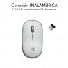 Souris sans-fil Subblim SUBMO-RFM0001 Argenté 1600 dpi