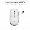 Mouse senza Fili Subblim SUBMO-RFM0001 Argentato 1600 dpi