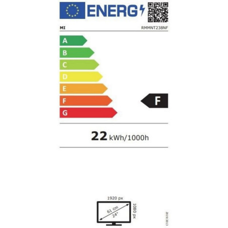 Écran Xiaomi Mi Desktop Monitor 1C 23,8" 60 Hz HD Noir
