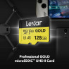 Cartão de Memória SD Lexar LMSGOLD128G-BNNNG 128 GB