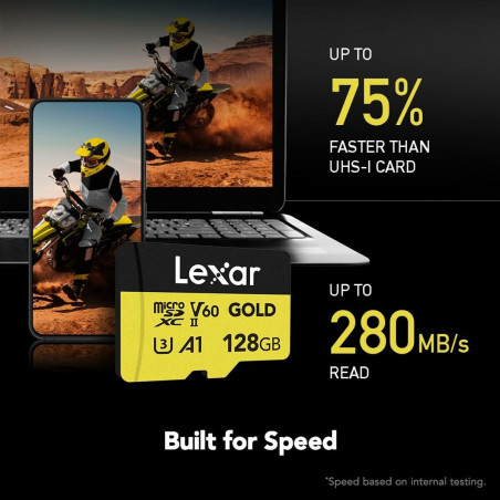 SD Speicherkarte Lexar LMSGOLD128G-BNNNG 128 GB