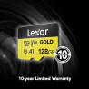 SD Speicherkarte Lexar LMSGOLD128G-BNNNG 128 GB