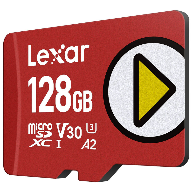 Cartão de Memória Micro SD com Adaptador Lexar PLAY 128 GB