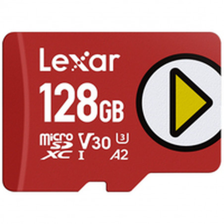 Micro SD Memory Card with Adaptor Lexar PLAY 128 GB