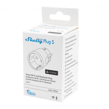 Smart Plug Shelly 85366990 Wi-Fi 230 V 10 A
