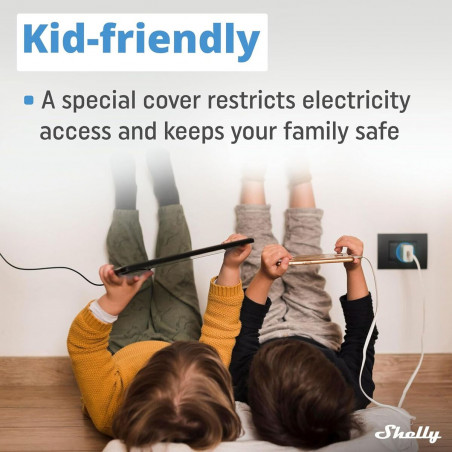 Smart Plug Shelly 85366990 Wi-Fi 230 V 10 A