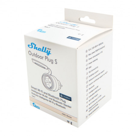 Presa Intelligente Shelly S3PL-20112EU Wi-Fi