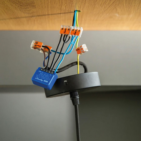 Prise Intelligente Shelly MINI 1 GEN3 RELE WIFI BT Bluetooth Wi-Fi Bluetooth 4.2