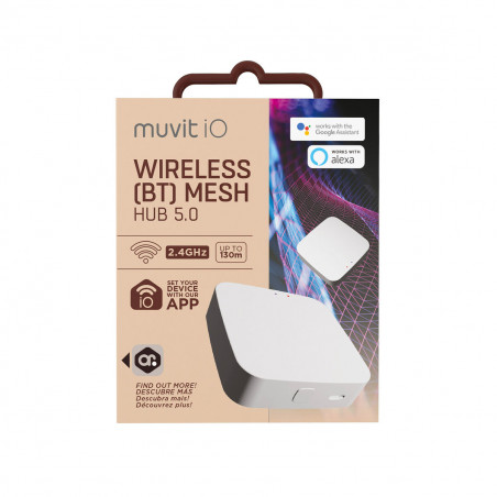 muvit iO Wireless Mesh Hub 5V/1A con carga MicroUSB