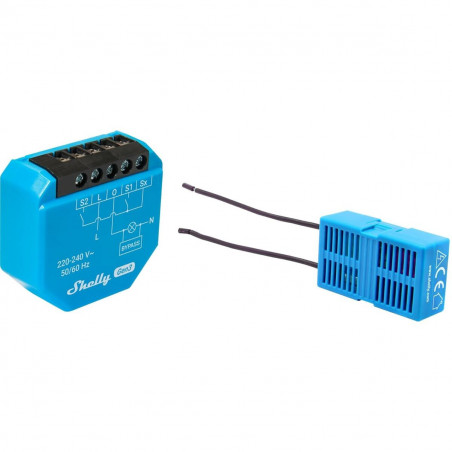 Intelligenter Stecker Shelly S3SW-0A1X1EUL Bluetooth Wi-Fi 230 V 10 A