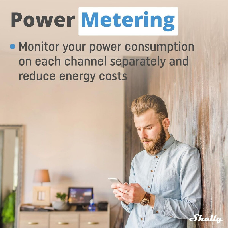 Presa Intelligente Shelly S3SW-002P16EU Wi-Fi