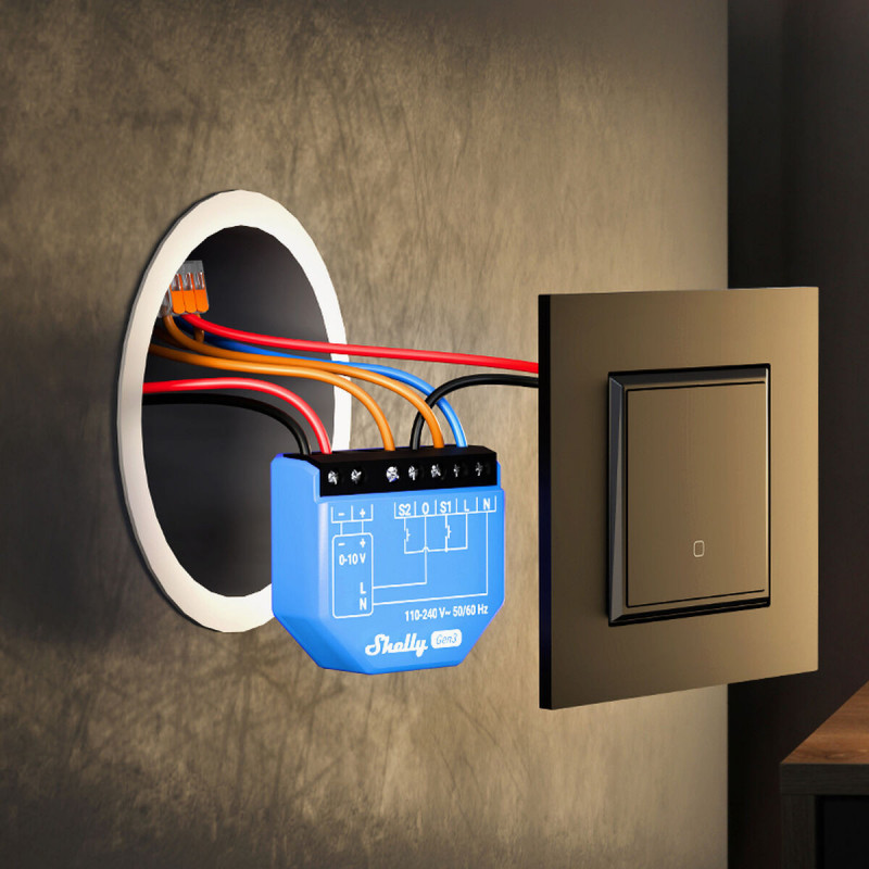 Smart Plug Shelly S3SW-0A2X4EUL Bluetooth Wi-Fi 230 V 16 A