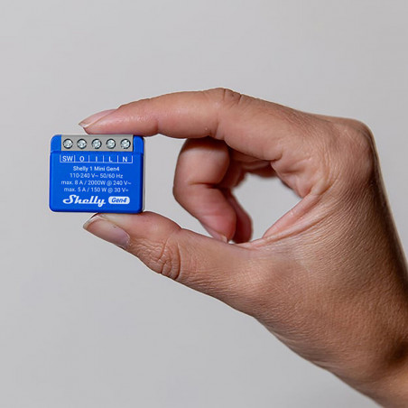 Tomada Inteligente Shelly S4SW-001X8EUU Bluetooth Wi-Fi Bluetooth 5.0