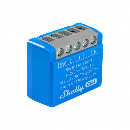 Smart Plug Shelly S4SW-001X8EUU Bluetooth Wi-Fi Bluetooth 5.0