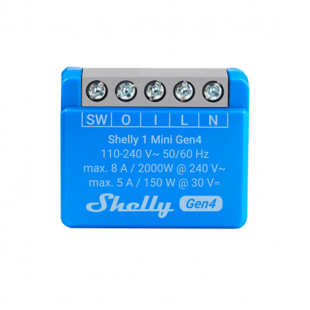 Smart Plug Shelly S4SW-001X8EUU Bluetooth Wi-Fi Bluetooth 5.0
