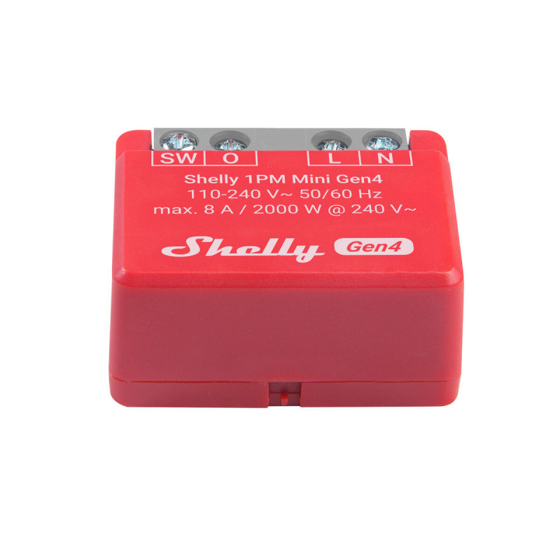 Smart Plug Shelly S4SW-001P8EU Bluetooth Wi-Fi Bluetooth 5.0