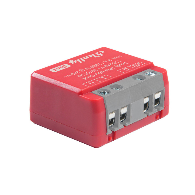 Prise Intelligente Shelly S4SW-001P8EU Bluetooth Wi-Fi Bluetooth 5.0