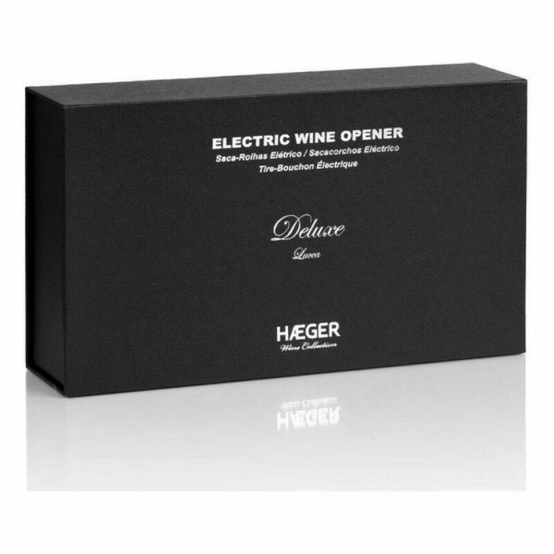Cavatappi Elettrico Haeger WO-0SC.005A 2W Acciaio inossidabile