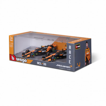 Set mit 2 Autos McLaren F1 1:43 Schwarz