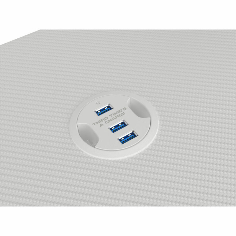 Scrivania Gaming Gaming Genesis NDS-1802 Bianco