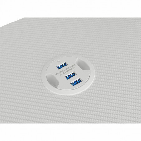 Bureau Gaming Gaming Genesis NDS-1802 Blanc