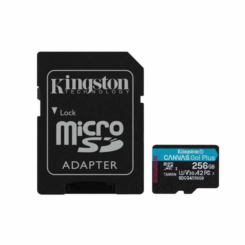 Scheda Di Memoria Micro SD con Adattatore Kingston SDCG4/256GB 256 GB