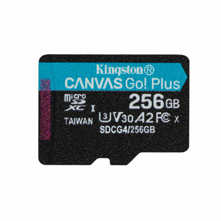 Cartão de Memória Micro SD com Adaptador Kingston SDCG4/256GB 256 GB