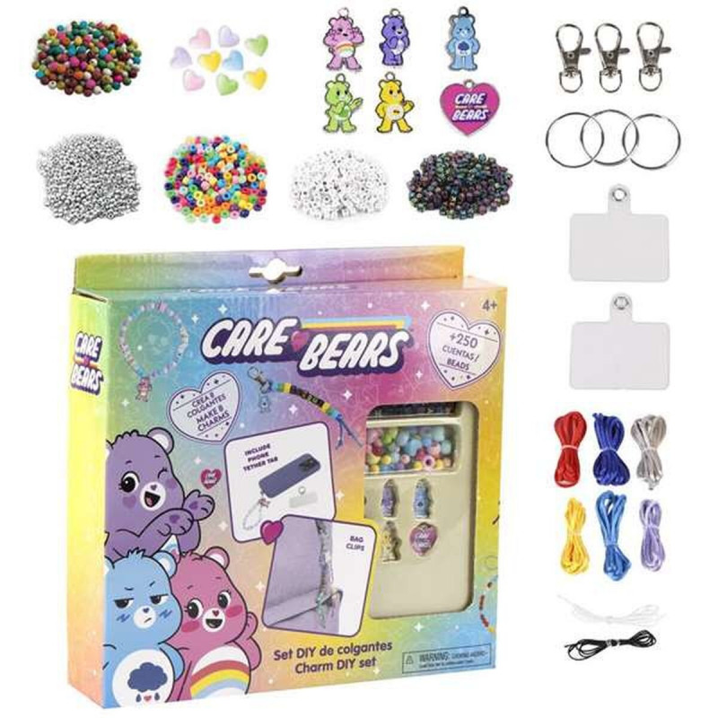 Kit per Creare Braccialetti Care Bears 25,5 x 25,5 x 5 cm