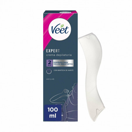 Creme Depilatório Corporal Veet Expert 100 ml Axilas