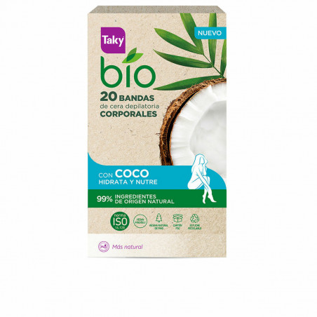 Bandas Depilatorias Corporales Taky BIO COCO