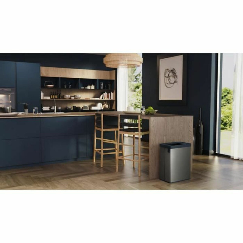 Secchio per Raccolta Differenziata Curver VERTO Grigio 54 L Plastica