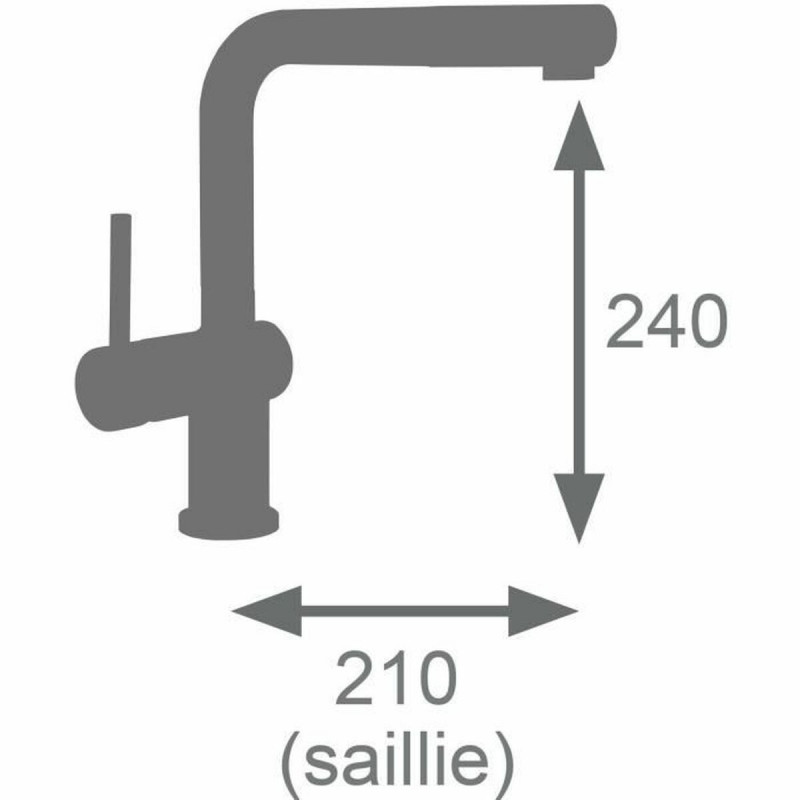 Mixer Tap Edouard Rousseau SQUARE