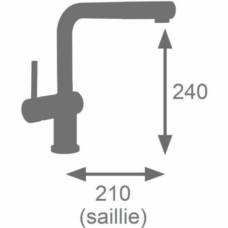 Mixer Tap Edouard Rousseau SQUARE