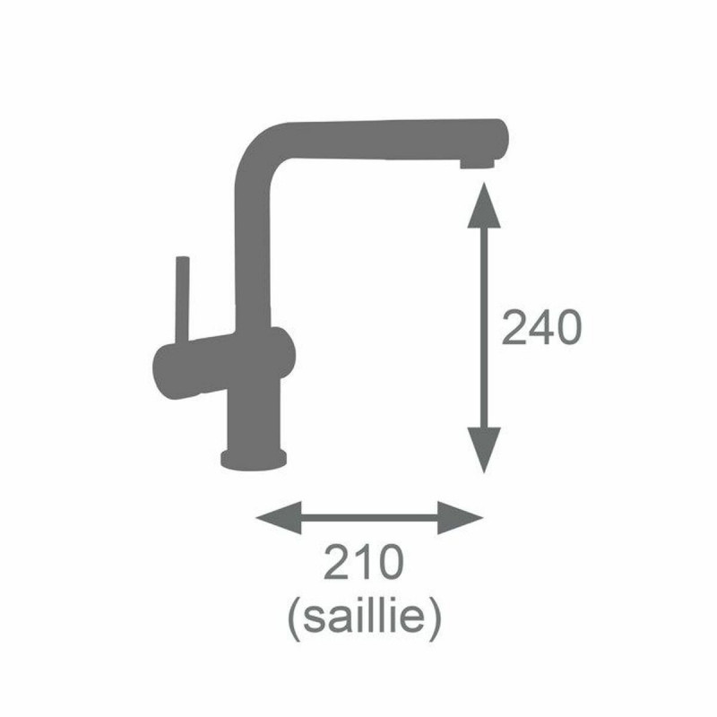 Mixer Tap Edouard Rousseau SQUARE